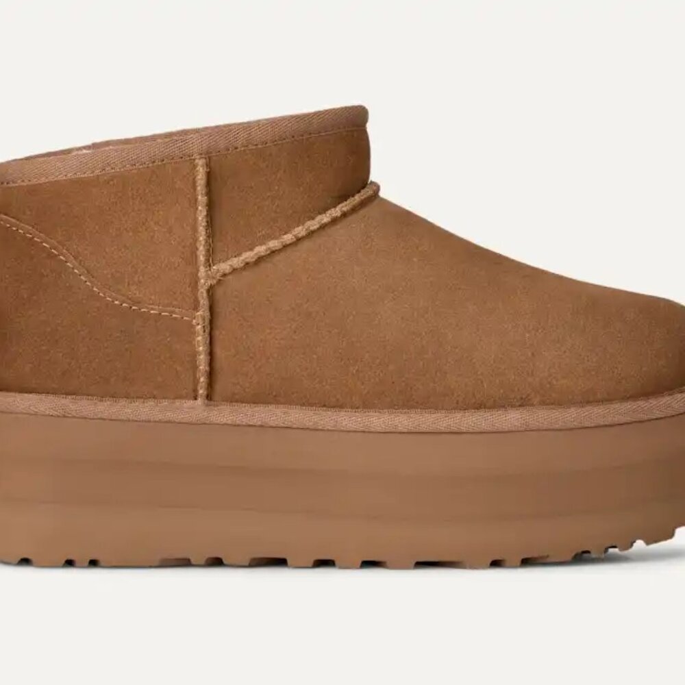 UGG Classic Ultra Mini Platform Boots | Chestnut